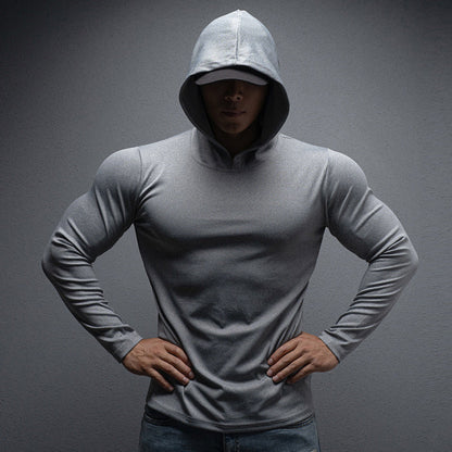 Men's Muscle Fit Workout Sweatshirt
